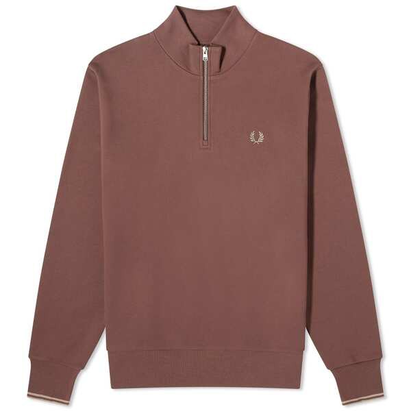 フレッドペリー メンズ ニット・セーター アウター Fred Perry Half ...