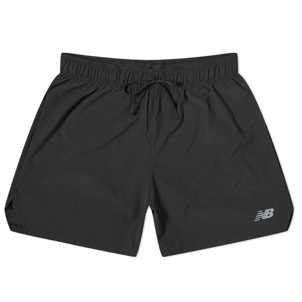 ニューバランス メンズ ハーフパンツ・ショーツ ボトムス New Balance RC Seamless Short 5 Inch Black