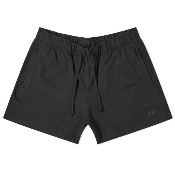 ニューバランス メンズ ハーフパンツ・ショーツ ボトムス New Balance NB Athletics French Terry Short Black