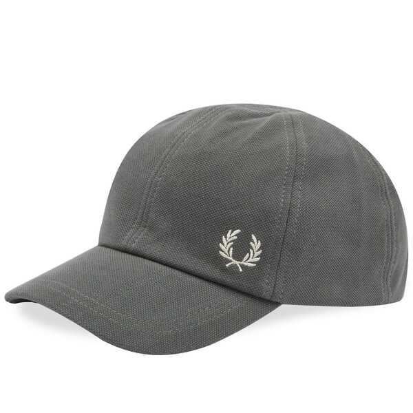 フレッドペリー メンズ 帽子 アクセサリー Fred Perry Pique Classic Cap Field Green