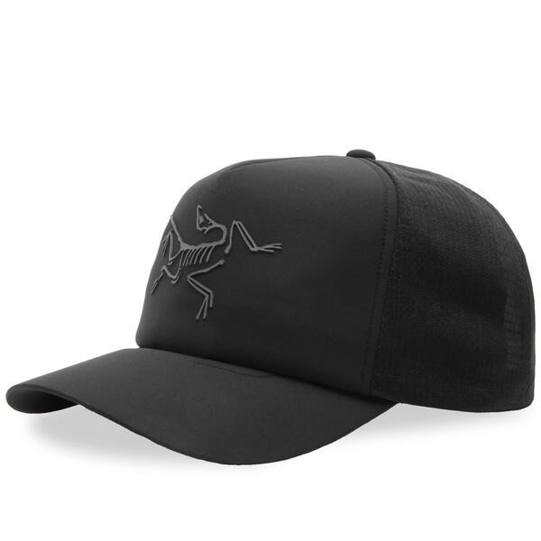 アークテリクス メンズ 帽子 アクセサリー Arc'teryx Bird Trucker Cap Black