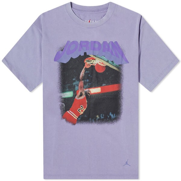 ジョーダン レディース Tシャツ トップス Air Jordan Heritage T-Shirt Light Purple