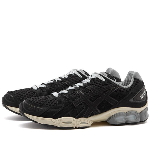 アシックス メンズ スニーカー シューズ Asics x Ennoy Gel-Nimbus 9 Black & White