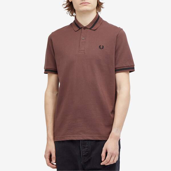 即購入可フレッドペリー　fredperry ポロシャツ　whisky brown 即購入可フレッドペリー fredperry ポロシャツ whisky brown