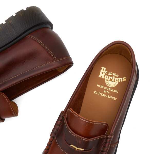 ドクターマーチン メンズ スリッポン・ローファー シューズ Dr. Martens Penton Loafer Shoe Brown