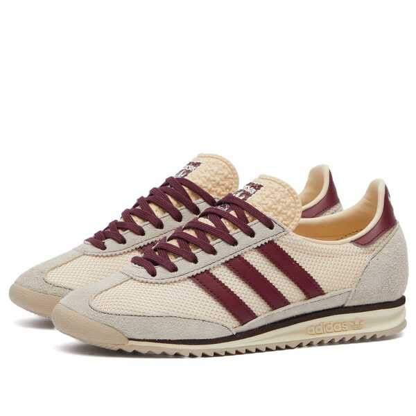 アディダス レディース スニーカー シューズ Adidas Sl 72 Og W Crystal Sand Shadow Red & Wonder Beige