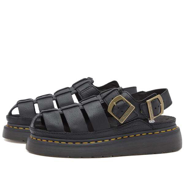 ドクターマーチン レディース サンダル シューズ Dr. Martens Archive Fisherman Sandals Black