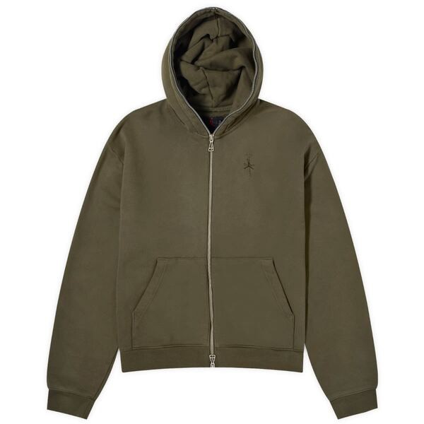 ジョーダン メンズ パーカー・スウェット アウター Air Jordan x Travis Scott Jumpman Jack Full Zip Hoodie Cargo Khaki