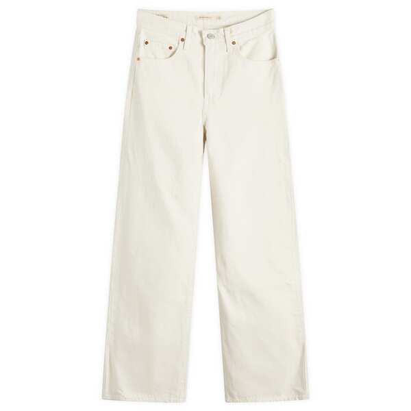 リーバイス レディース デニムパンツ ボトムス Levi's Wide Leg Jeans White