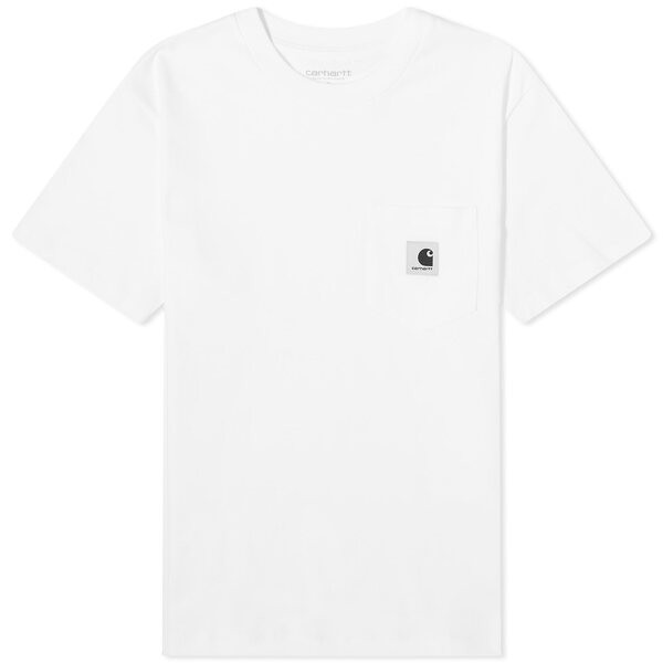 カーハート レディース Tシャツ トップス Carhartt WIP Pocket T-Shirt White