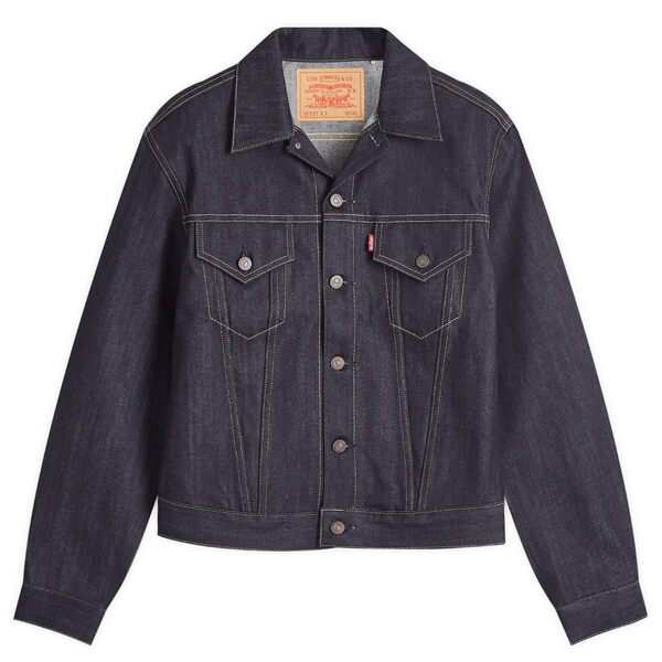 リーバイス メンズ ジャケット・ブルゾン アウター Levis LVC 1961 Type III 557 Denim Jacket 1961 Organic Rinse