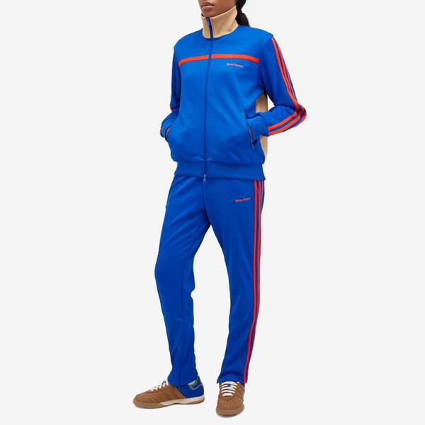 アディダス メンズ ジャケット・ブルゾン アウター Adidas x Wales Bonner Jersey Track Top Team Royal Blue