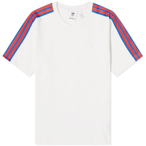 アディダス メンズ Tシャツ トップス Adidas x Wales Bonner Set-In T-Shirt Chalk Whiteの通販は