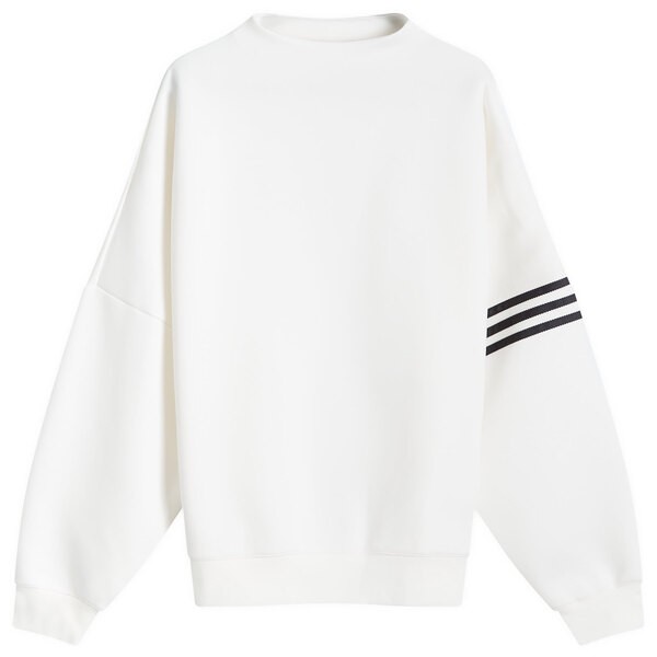 アディダス レディース パーカー・スウェット アウター Adidas Neucl Oversized Sweat Cloud White