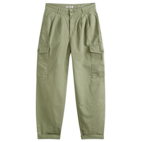 カーハート レディース カジュアルパンツ ボトムス Carhartt WIP Collins Trouers Misty Green