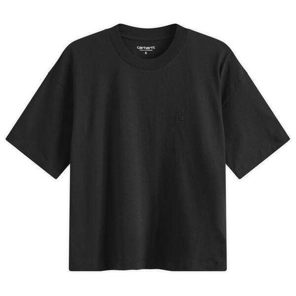 カーハート レディース Tシャツ トップス Carhartt WIP Chester T-Shirt Black