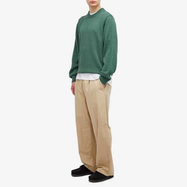 カーハート メンズ ニット・セーター アウター Carhartt WIP Caleb Fisherman Jumper Duck Green