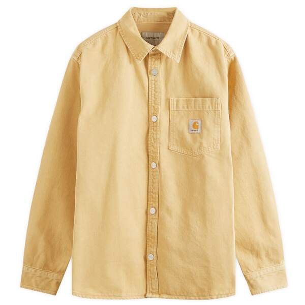 カーハート メンズ ジャケット・ブルゾン アウター Carhartt WIP George Shirt Jacket Bourbon