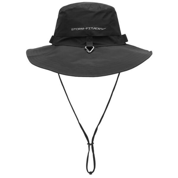 ナイキ メンズ 帽子 アクセサリー Nike ACG Bucket Hat Black & Silver