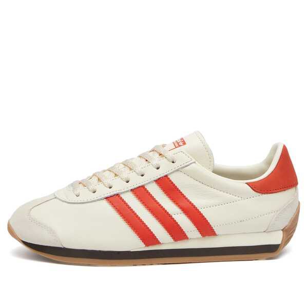 アディダス レディース スニーカー シューズ Adidas Country OG W Cream White Preloved Red & Dark Brown