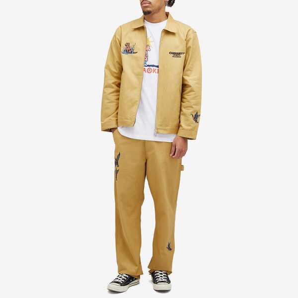 カーハート メンズ カジュアルパンツ ボトムス Carhartt WIP Ducks Single Knee Pants Bourbon