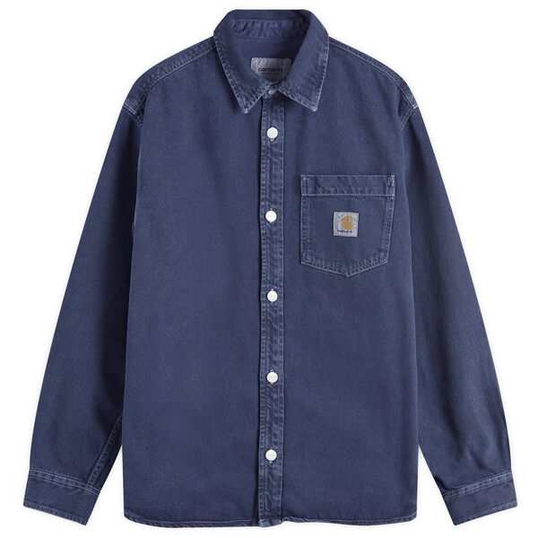 カーハート メンズ ジャケット・ブルゾン アウター Carhartt WIP George Shirt Jacket Air Force Blue