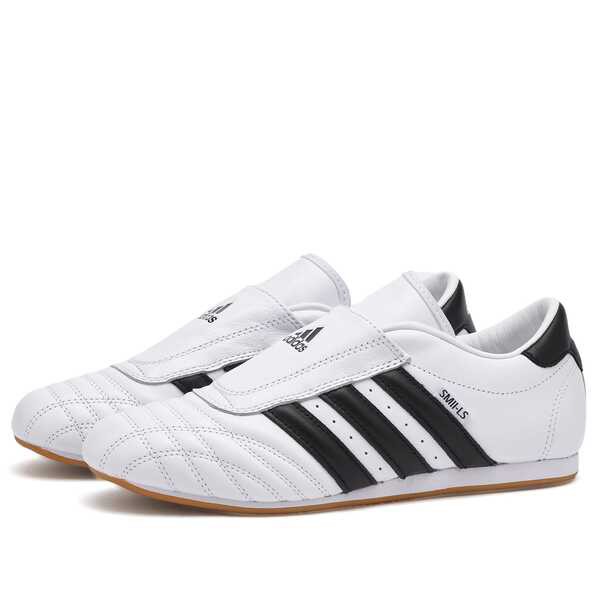 アディダス レディース スニーカー シューズ Adidas Taekwondo White & Black