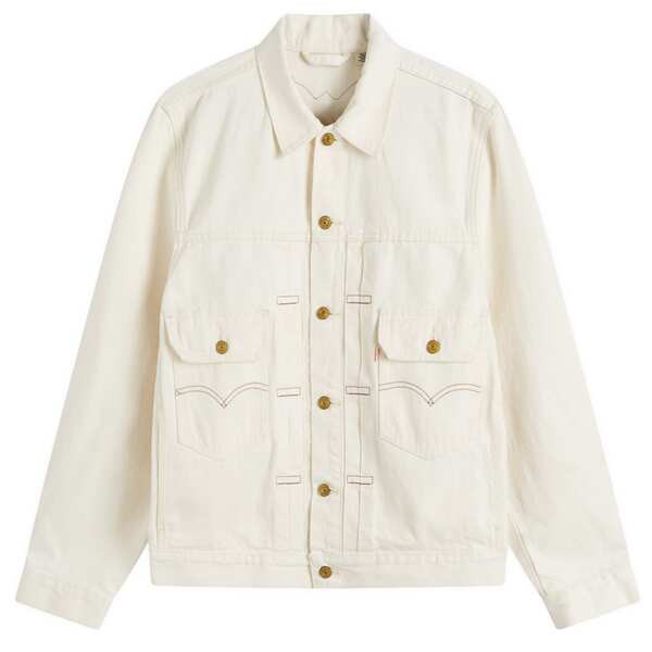 リーバイス メンズ ジャケット・ブルゾン アウター END. x Levis Type II Trucker Jacket 'Mount Rambler' Ecru