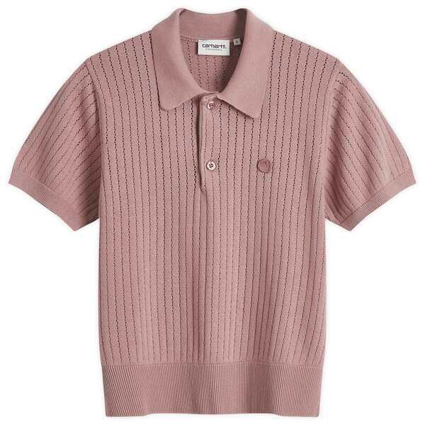 カーハート レディース ポロシャツ トップス Carhartt WIP Norlina Polo Top Dusty Fuchsiaの通販は
