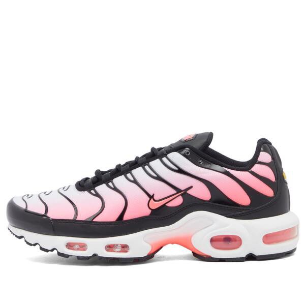 ナイキ レディース スニーカー シューズ Nike W Air Max Plus Sneaker Black Hot Punch & White