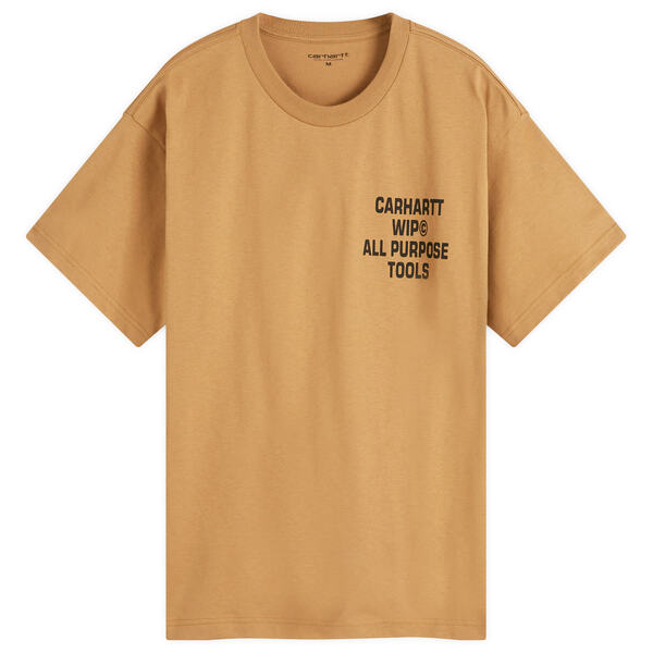 カーハート メンズ Tシャツ トップス Carhartt WIP Cross Screw