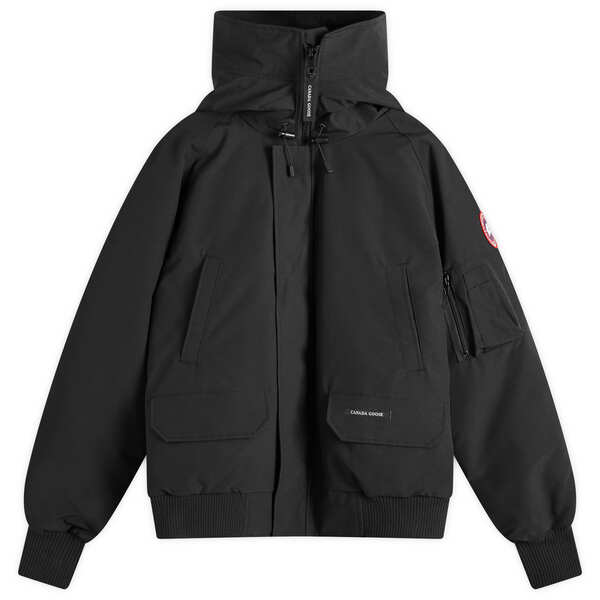 カナダグース メンズ ジャケット・ブルゾン アウター Canada Goose Chilliwack Bomber Jacket Black