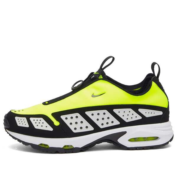 ナイキ メンズ スニーカー シューズ Nike Air Max SNDR W Sneaker Volt Black & White