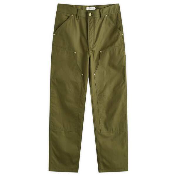 カーハート メンズ カジュアルパンツ ボトムス Carhartt WIP x Mackintosh 'by END.' Double Knee Pant Greenの通販は
