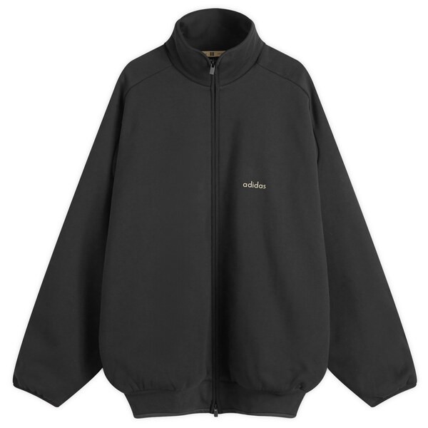 アディダス メンズ ジャケット・ブルゾン アウター Adidas x Fear Of God Athletics Fleece Track Jacket Black