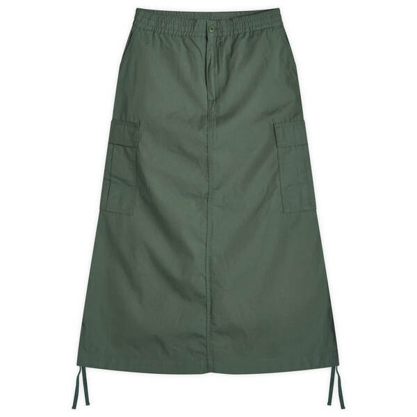 カーハート レディース スカート ボトムス Carhartt WIP Cargo Midi Skirt Duck Green