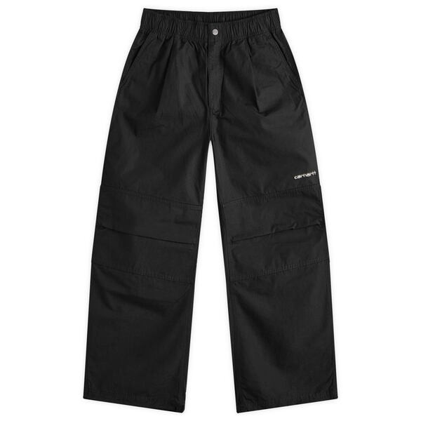 カーハート レディース カジュアルパンツ ボトムス Carhartt WIP Coastal Trousers Black & Whiteの通販は 24,980円