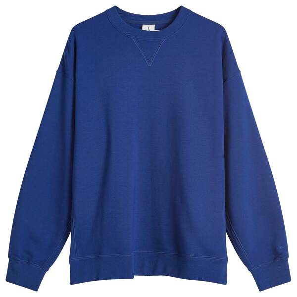 ナイキ メンズ パーカー・スウェット アウター Nike Wool Classics Crew Sweat Blue Void