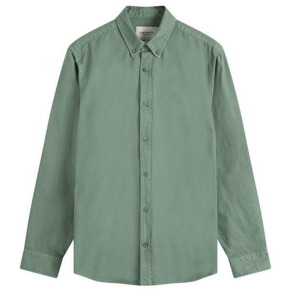 カーハート メンズ シャツ トップス Carhartt WIP Bolton Shirt Duck Greenの通販は