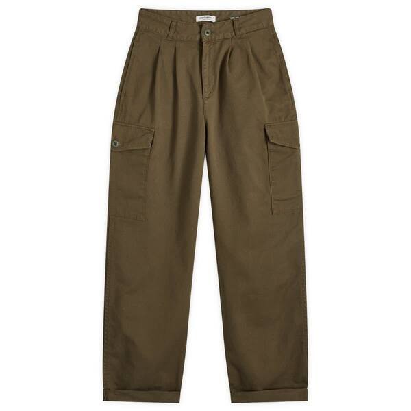 カーハート レディース カジュアルパンツ ボトムス Carhartt WIP Collins Trousers Office Green