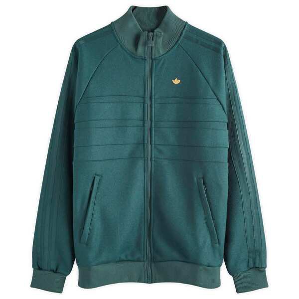 アディダス メンズ パーカー・スウェット アウター Adidas Archive Track Top Mineral Green S16