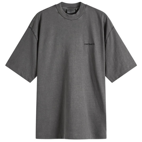 カーハート レディース Tシャツ トップス Carhartt WIP Lumo T-Shirt Blackの通販は