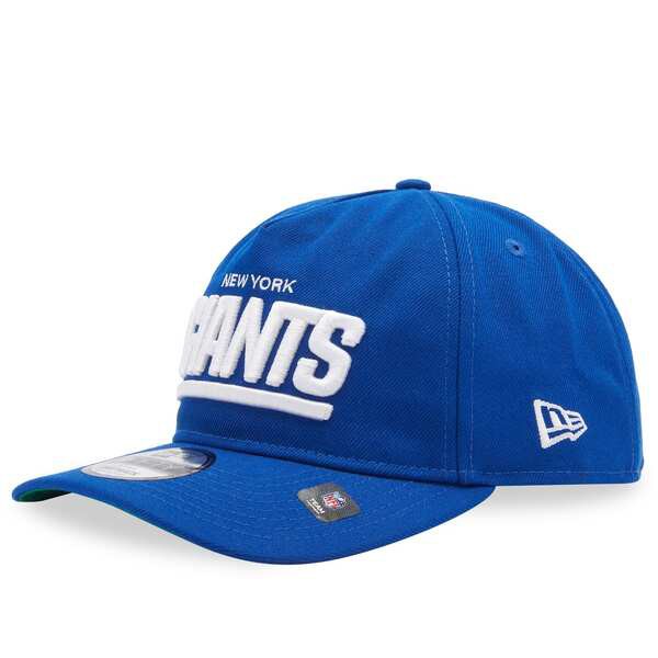 ニューエラ メンズ 帽子 アクセサリー New Era New York Giants 9Fifty Adjustable Cap Blue