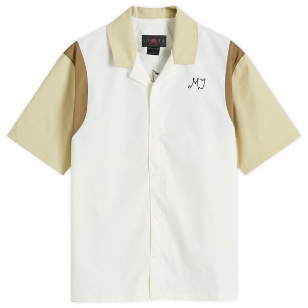 ジョーダン レディース シャツ トップス Air Jordan Button Up Shirt Sail & Team Gold