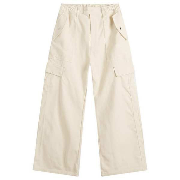 アディダス メンズ カジュアルパンツ ボトムス Adidas x Wales Bonner Cargo Pant Wonder Whiteの通販は