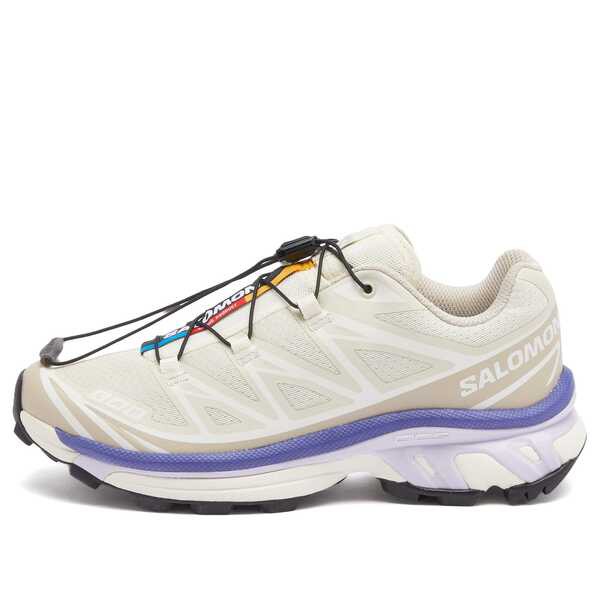 サロモン レディース スニーカー シューズ Salomon XT-6 Almond Milk, Silver Cloud & Libertyの通販は