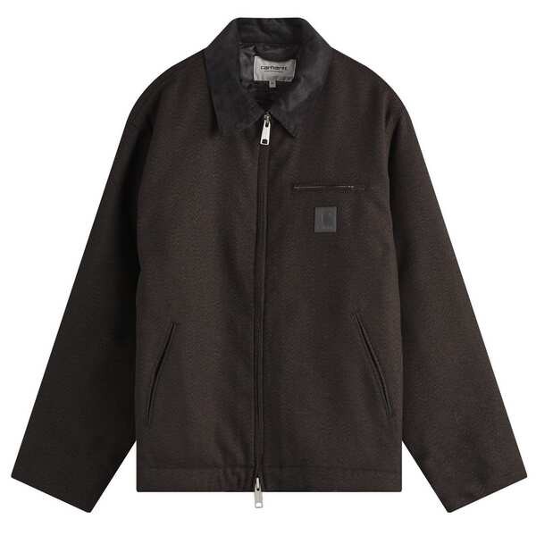 カーハート メンズ コート アウター Carhartt WIP Truman Coat Chocolate & Black