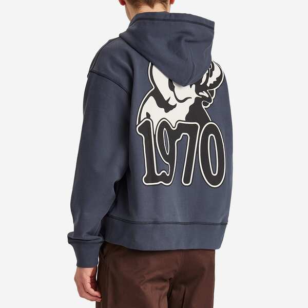 【送料関税込】Kenzo Gots Jungle Elephant Full Zip Hoodie Kenzo Men's Elephant Popover Hoody in Black Kenzo
