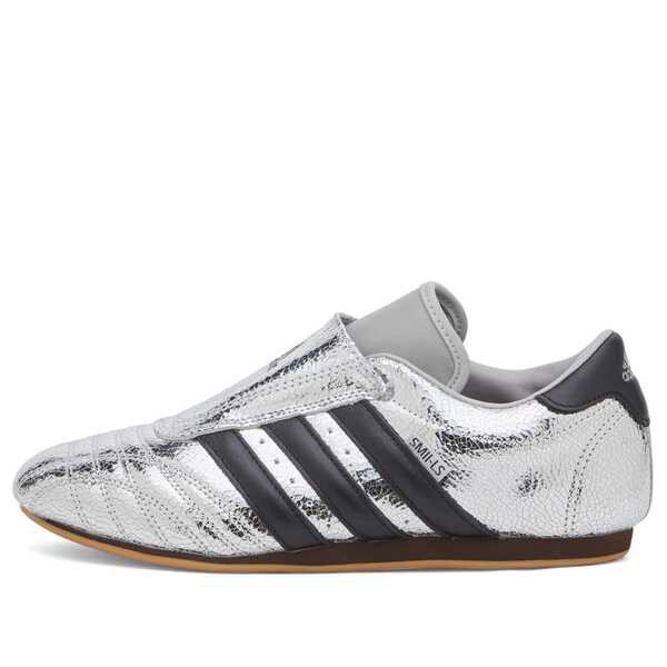 アディダス レディース スニーカー シューズ adidas Taekwondo W Sneaker Silver Black & Gum