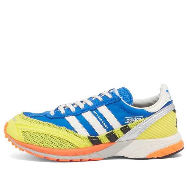 アディダス レディース スニーカー シューズ adidas x Bad Bunny Adizero 72 Sneaker Blue, Core White & Shock Yellowの通販は 45,800円